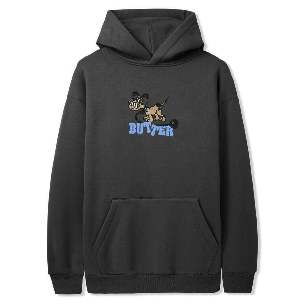 Butter Goods - Unleash Hoodie Washed Black.