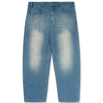 Butter Goods - Warped Denim Jeans Washed Mid Blue.