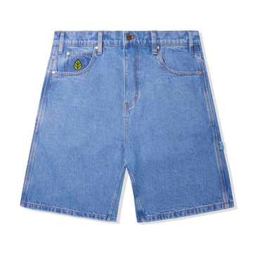 Butter Goods - Weathergear Heavy Weight Denim Shorts Washed Indigo.