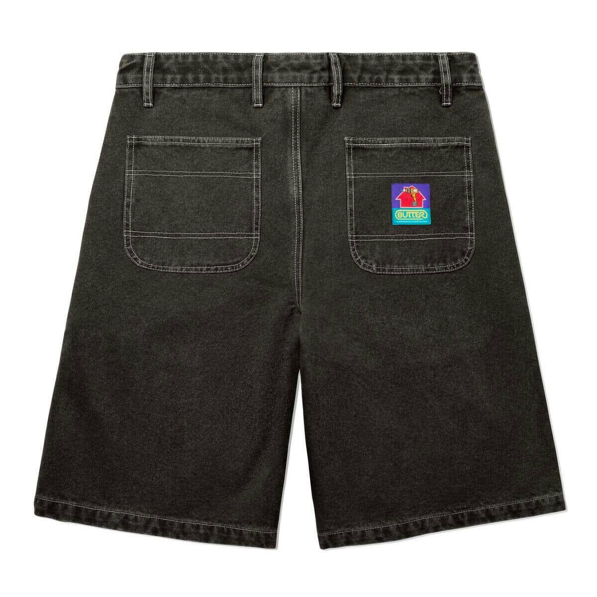 Butter Goods - Work Shorts Washed Black.
