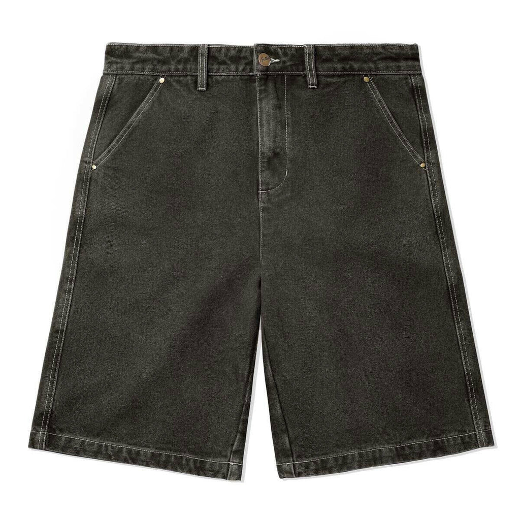 Butter Goods Work Shorts Washed Black