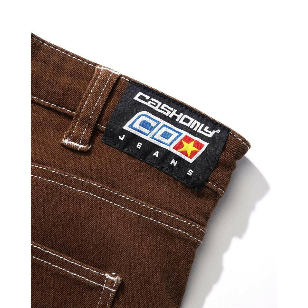 Cash Only - Aleka Cargo Jeans Brown.