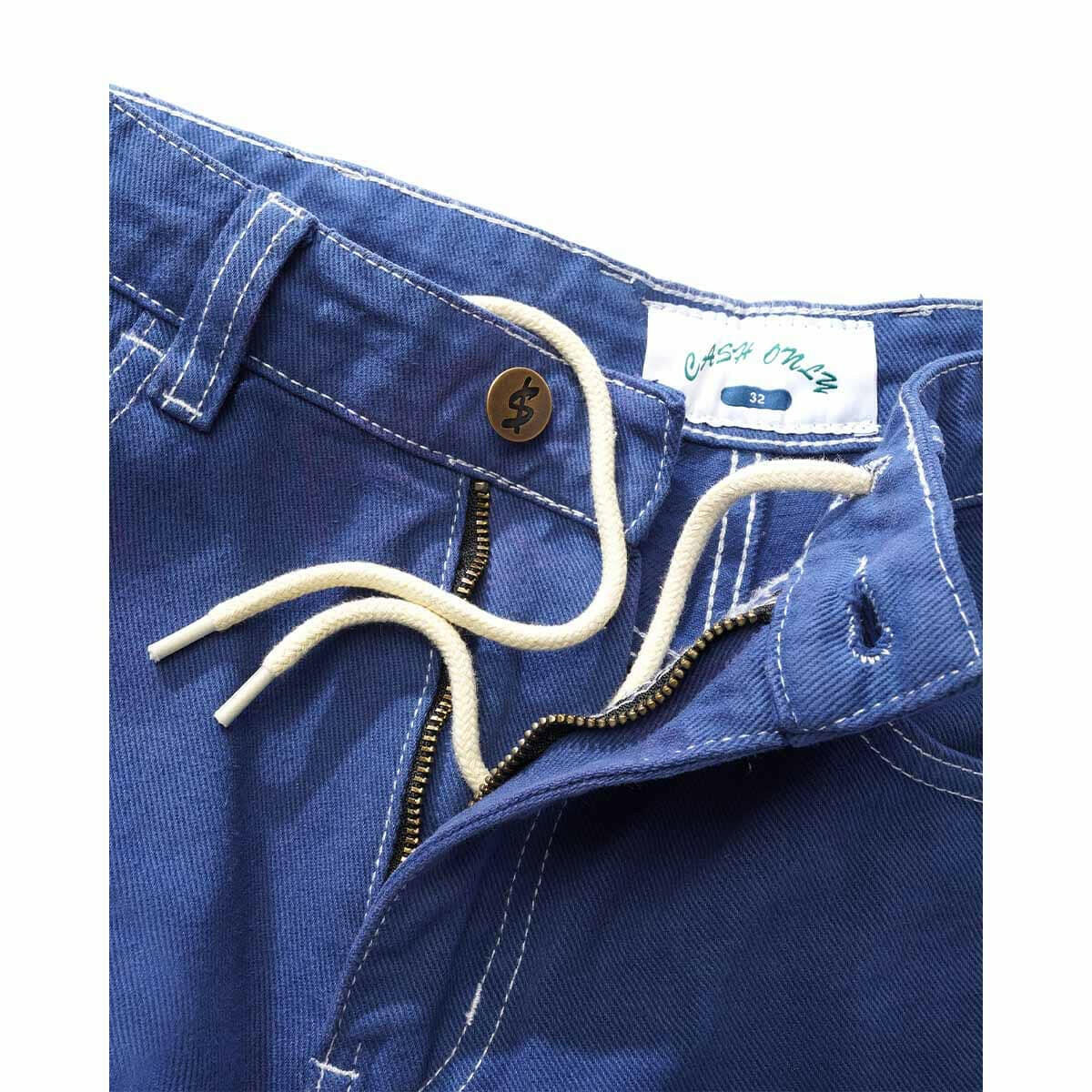 Cash Only - Aleka Cargo Jeans Washed Blue.