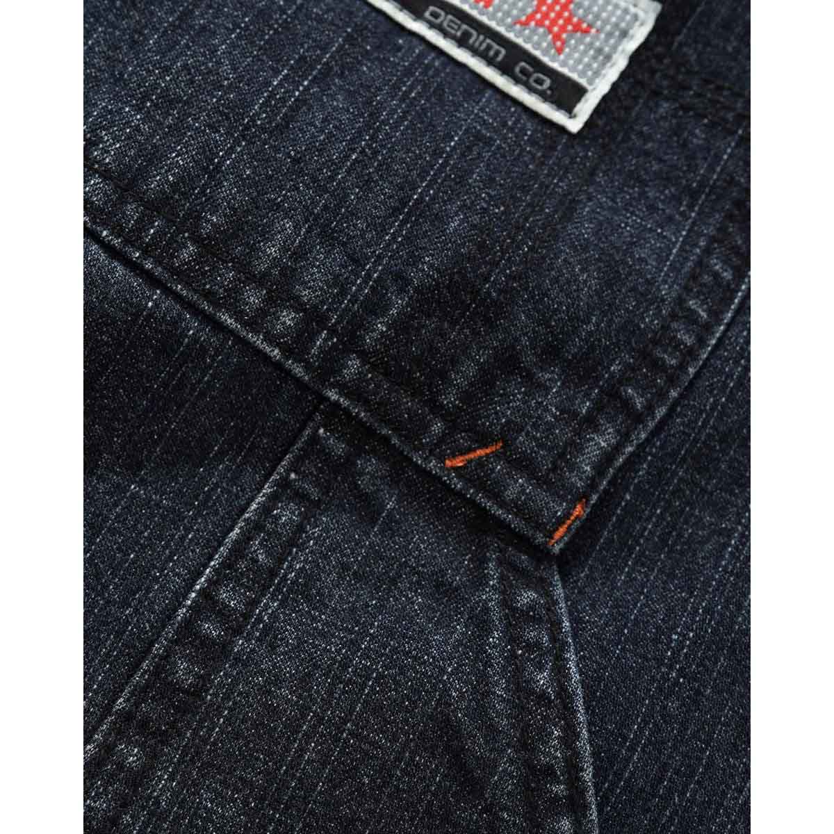 Cash Only - Company Denim Shorts Distress Washed Midnight.