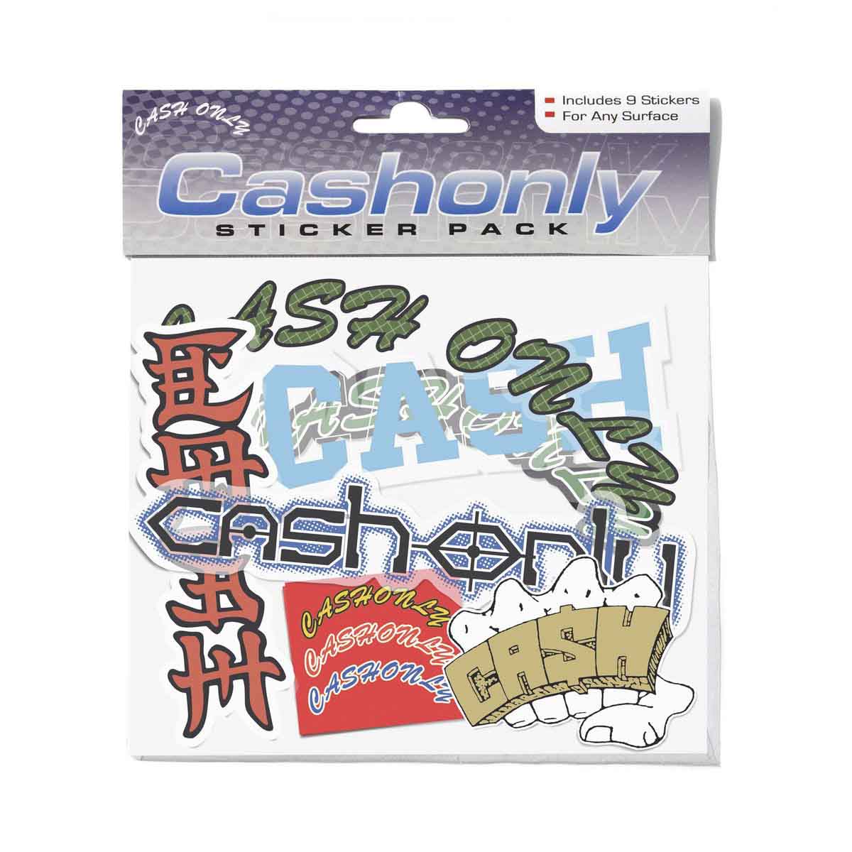 Cash Only Drop 17 Sticker Pack