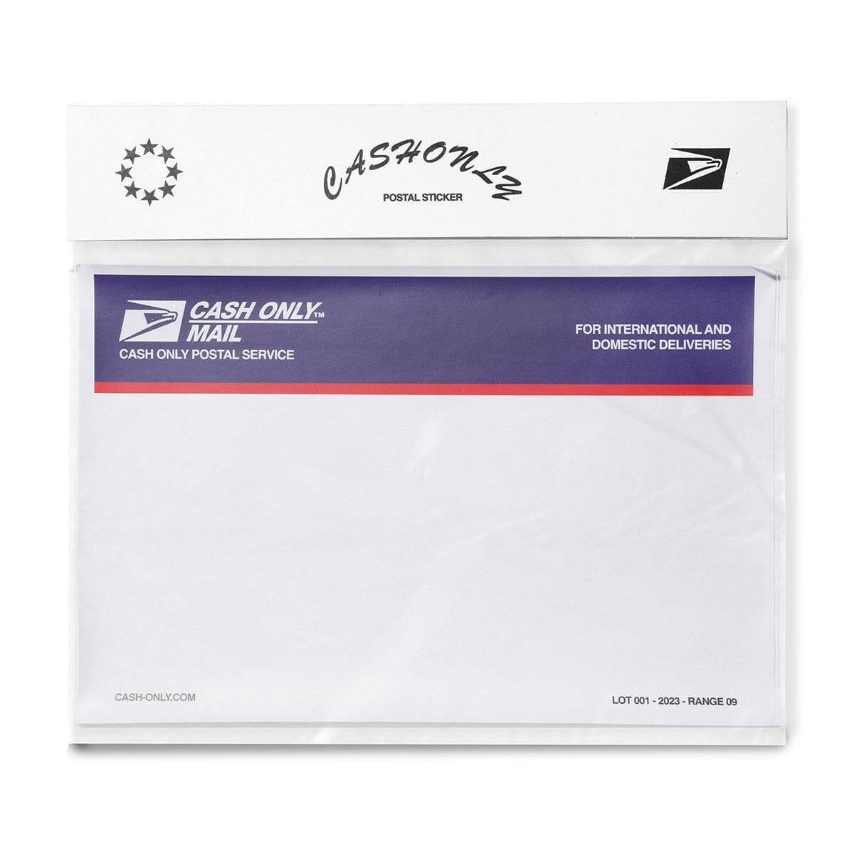 Cash Only - Postal Sticker Pack.