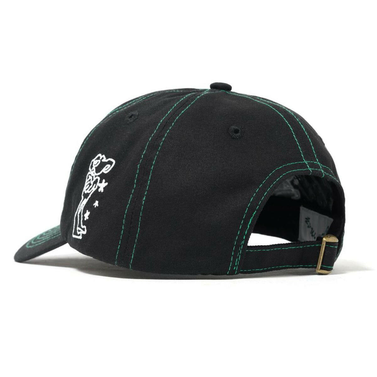 Cash Only - Sketchbook 6 Panel Cap Black.