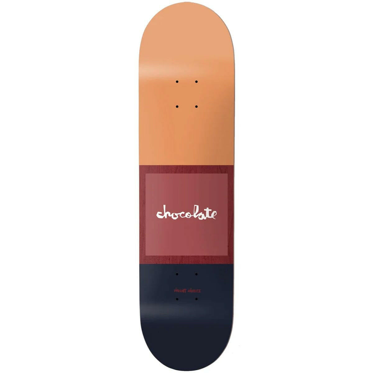 Chocolate - Vincent Alvarez OG Square 8.25 Skateboard Deck.