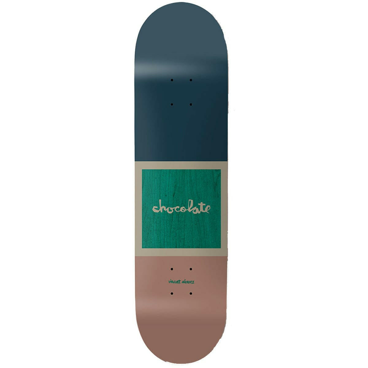 Chocolate - Vincent Alvarez OG Square 8.25 Skateboard Deck.