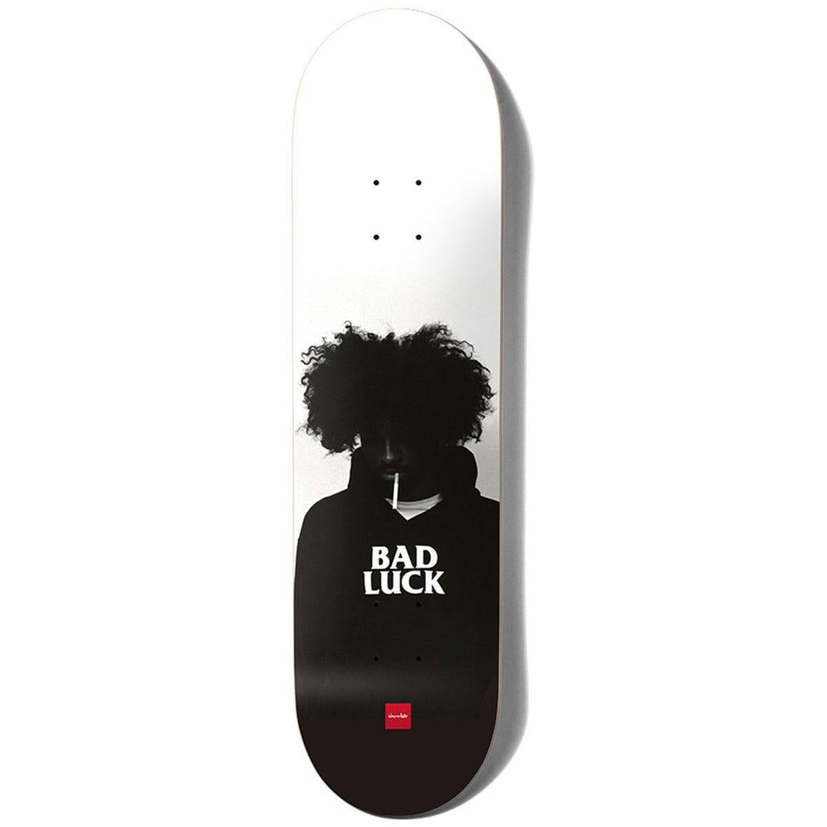 Chocolate - Carlisle Aikens Bad Luck 8.25 Skateboard Deck.