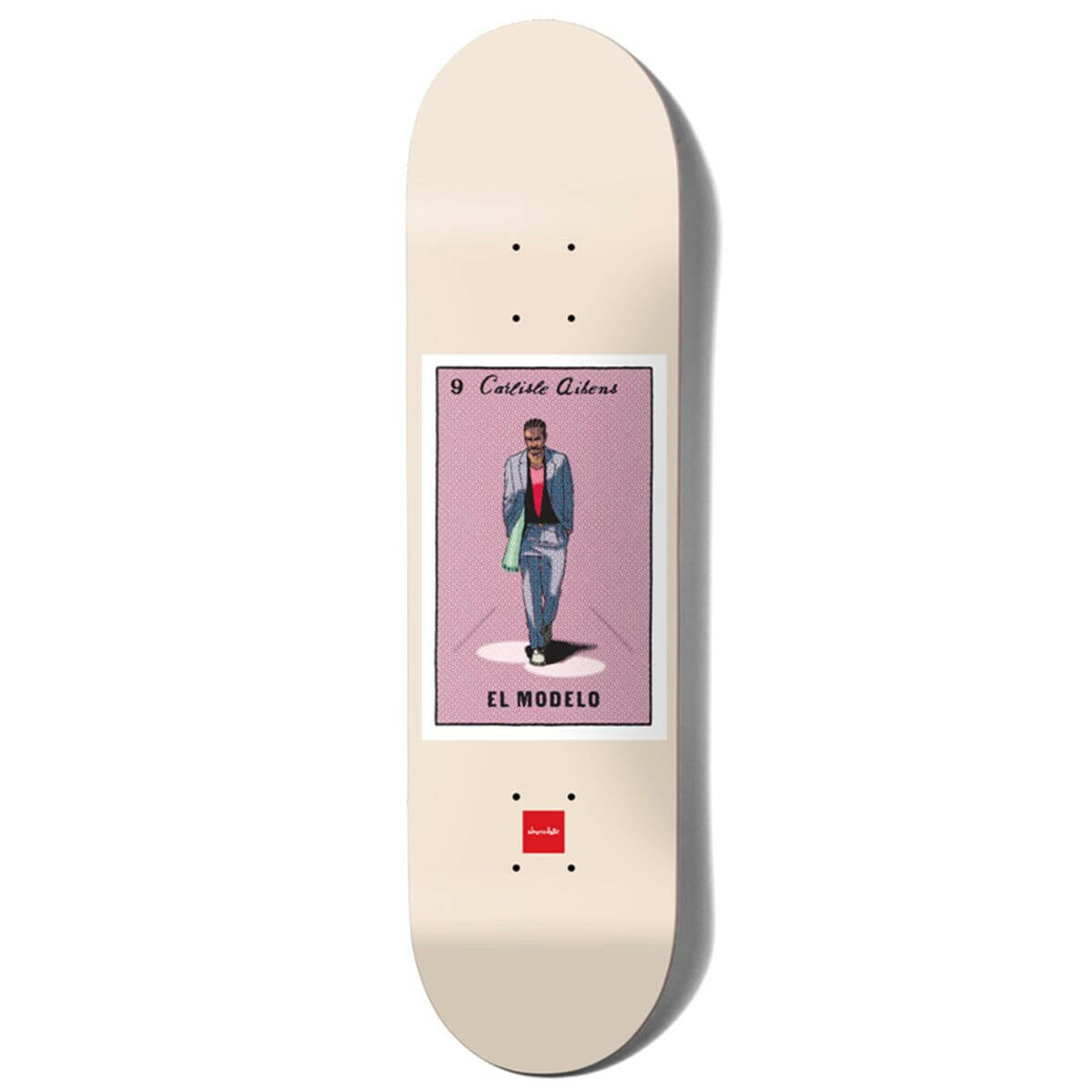 Chocolate - Carlisle Aikens El Modelo 8.125 Skateboard Deck.