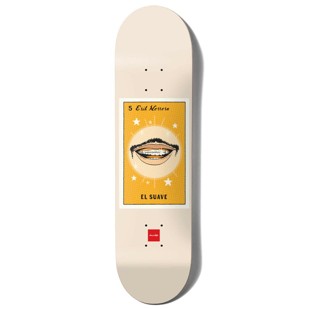 Chocolate - Erik Herrera El Suave 8.5 Skateboard Deck.