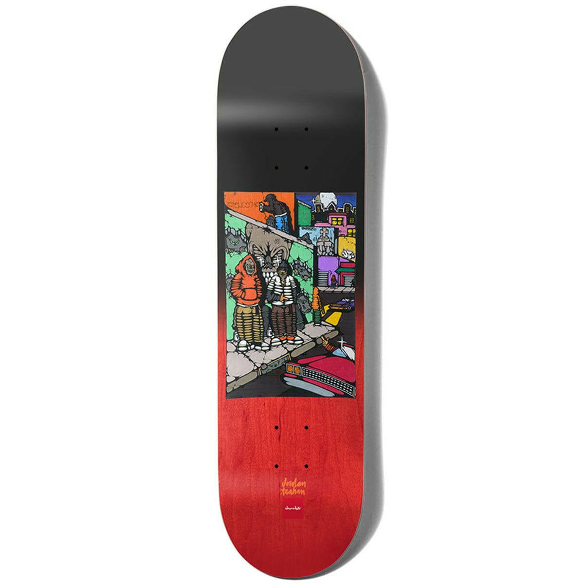 Chocolate - Jordan Trahan Fiendin The Funk 8.25 Skateboard Deck.