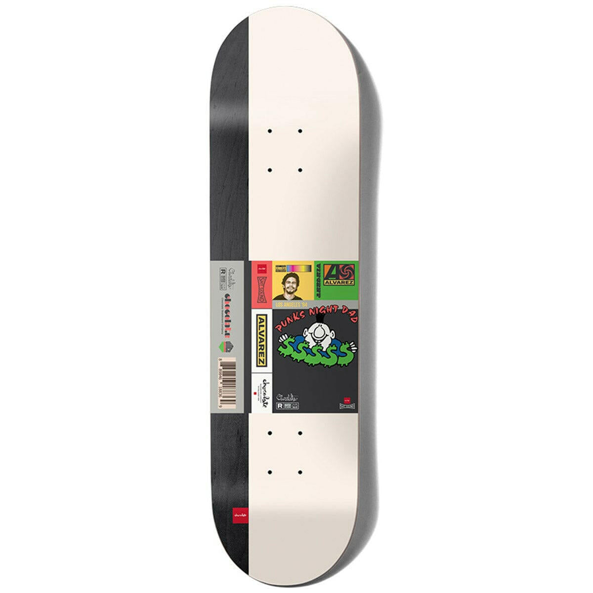 Chocolate - Vincent Alvarez Mixtape 8.25 Skateboard Deck.