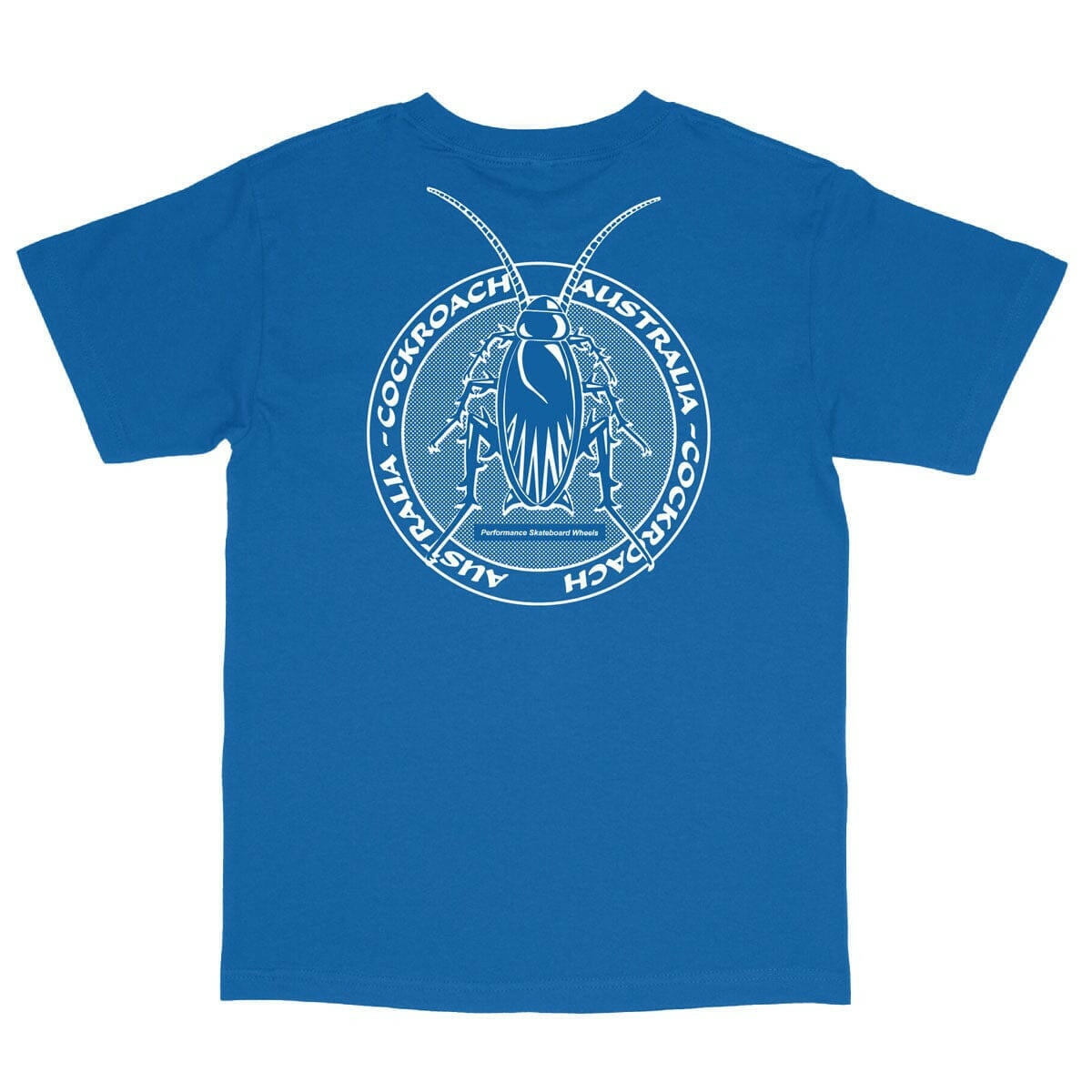 Cockroach - Pest Tee Royal/White.