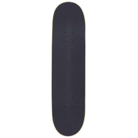 Black grip tape on skateboard deck