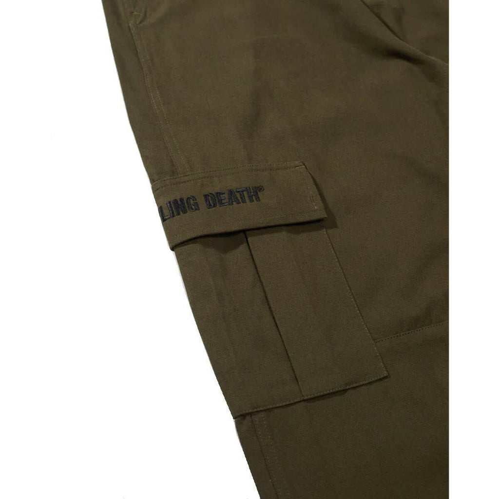 Crawling Death Cargo Pants Army Green