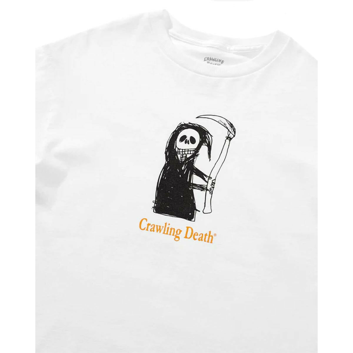 Crawling Death - Corey Reaper Tee White.