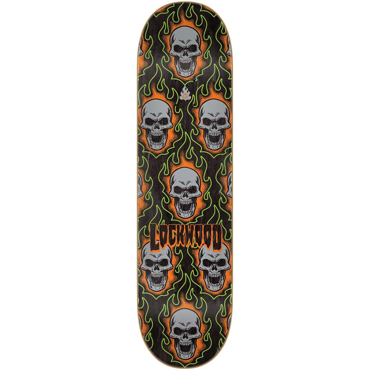 Creature Cody Lockwood Bonehead 8.25 Skateboard Deck Top