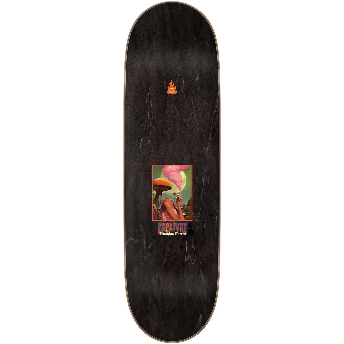 Creature Mathias Torres Eyes 9.0 Skateboard Deck Top