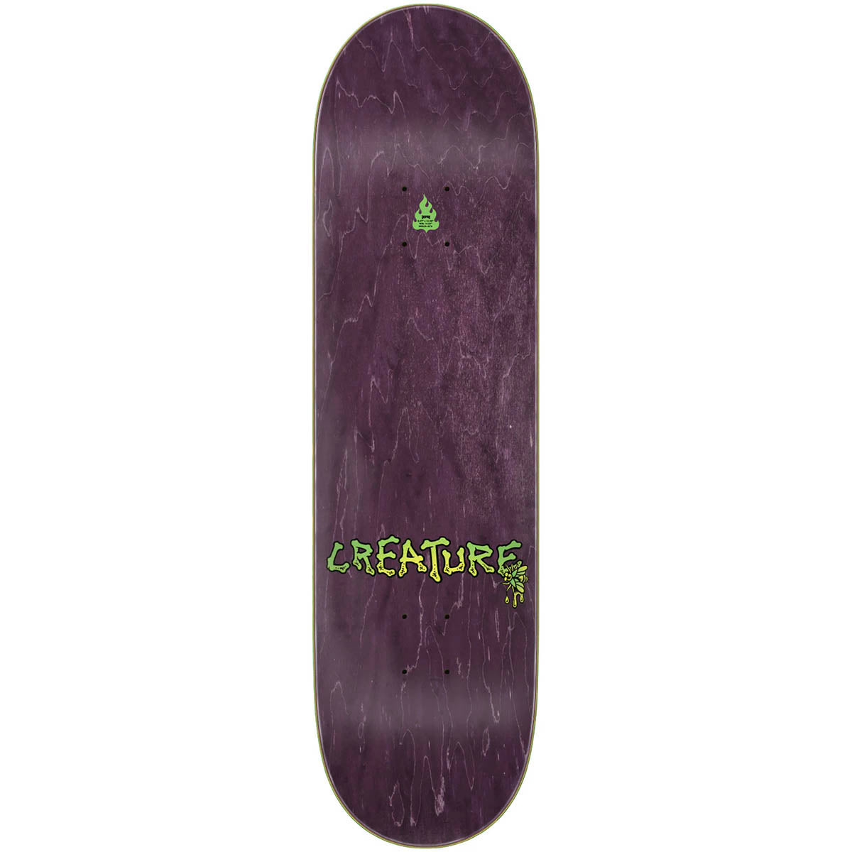 Creature Collin Provost Skull Spider 8.47 Skateboard Deck