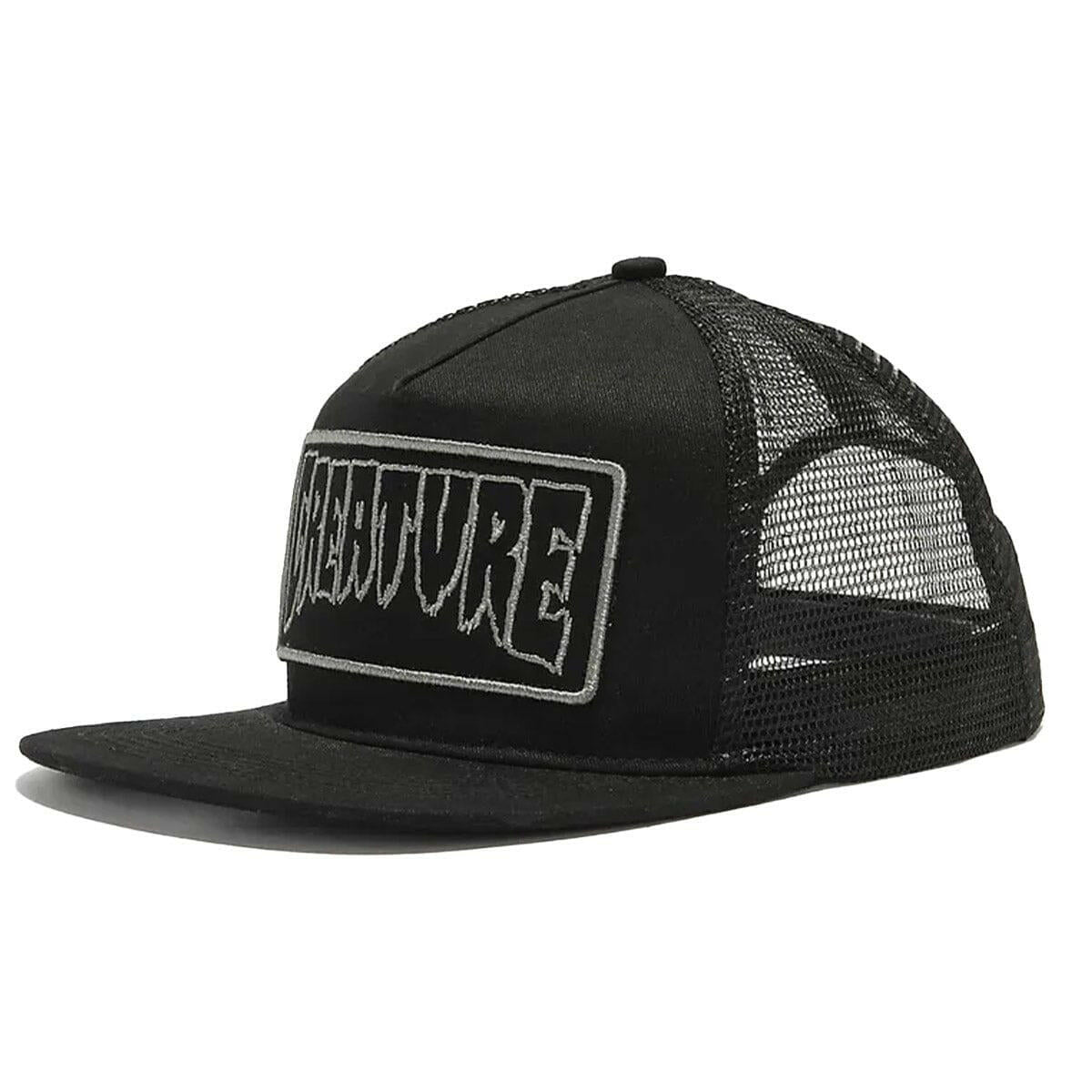 Creature - Reverse Patch Mesh Trucker Black.
