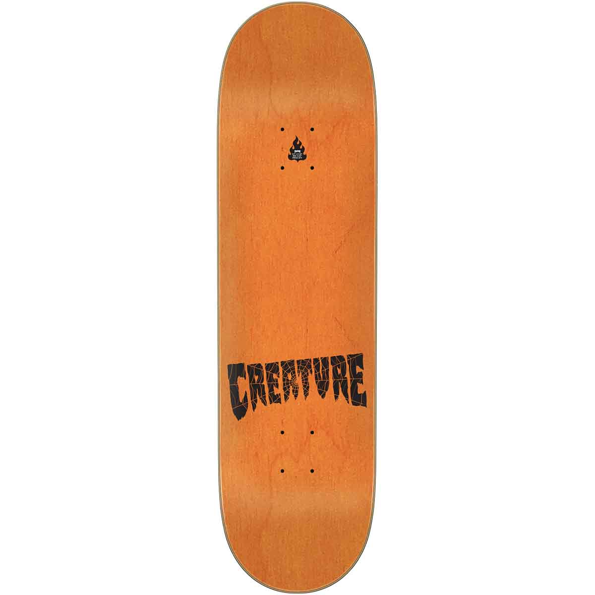 Creature Web 2 Relic Stumps 8.51 Skateboard Deck Top