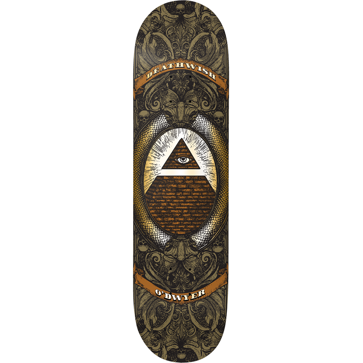 Deathwish - Brian O'Dwyer All Seeing 8.5 Skateboard Deck.