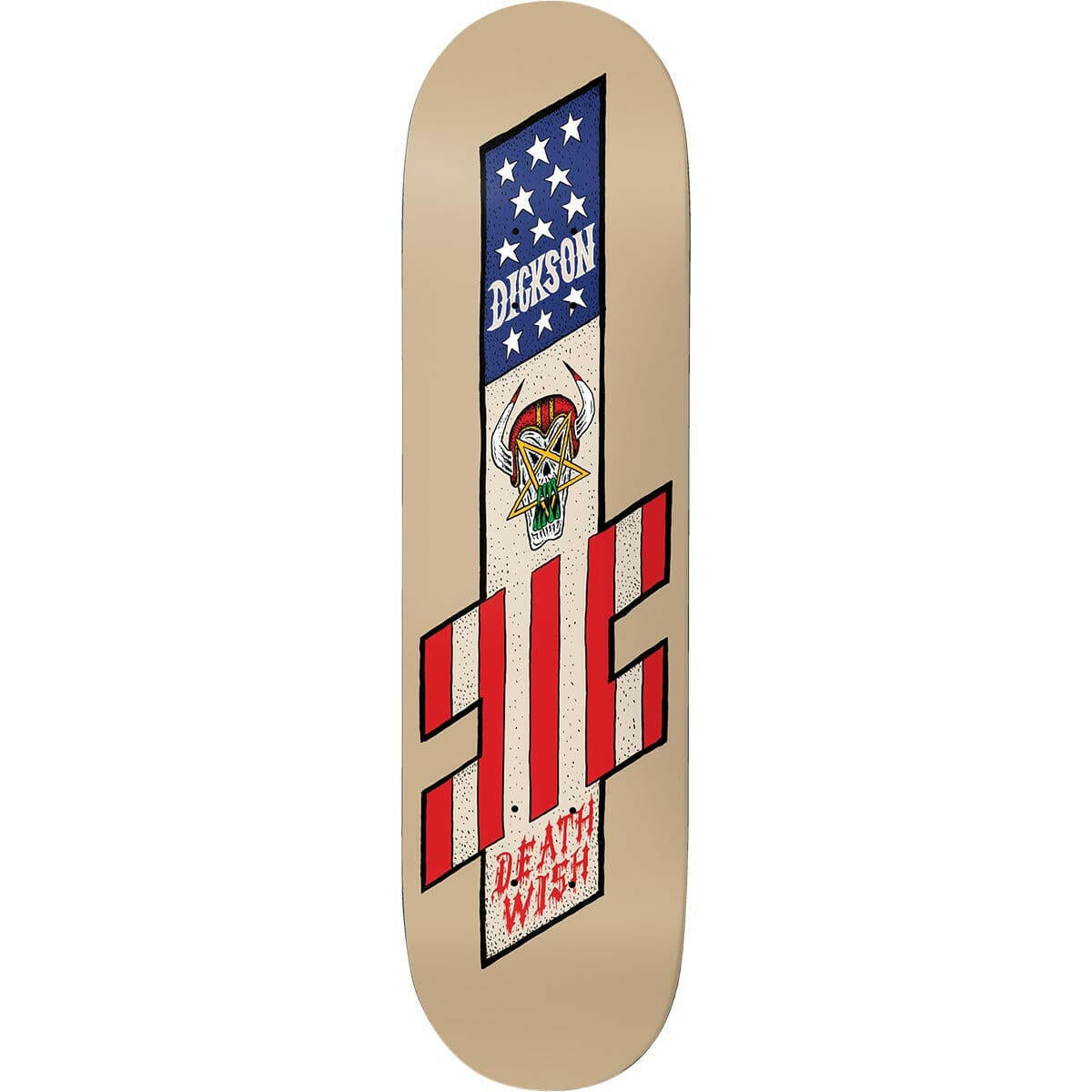 Deathwish - Jon Dickson Nightmare City 8.125 Skateboard Deck.