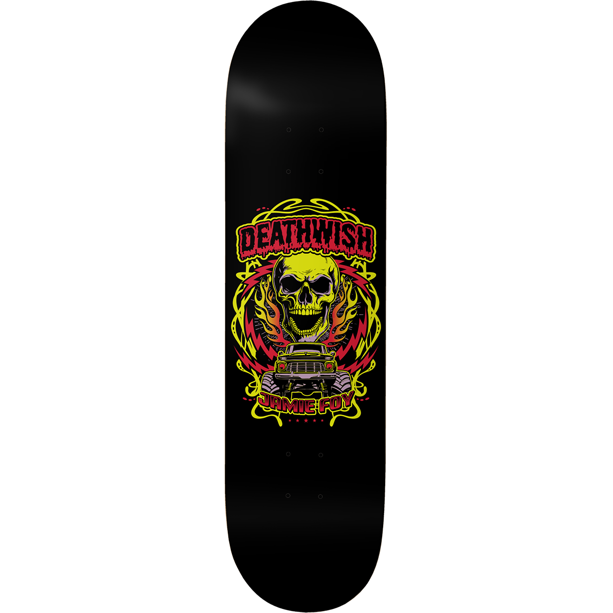 Deathwish - Jamie Foy Mash The Throttle 8.125 Skateboard Deck.