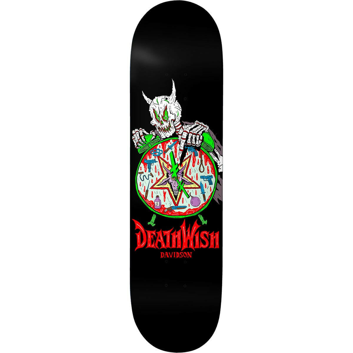 Deathwish - Julian Davidson Nightmare City 8.25 Skateboard Deck.