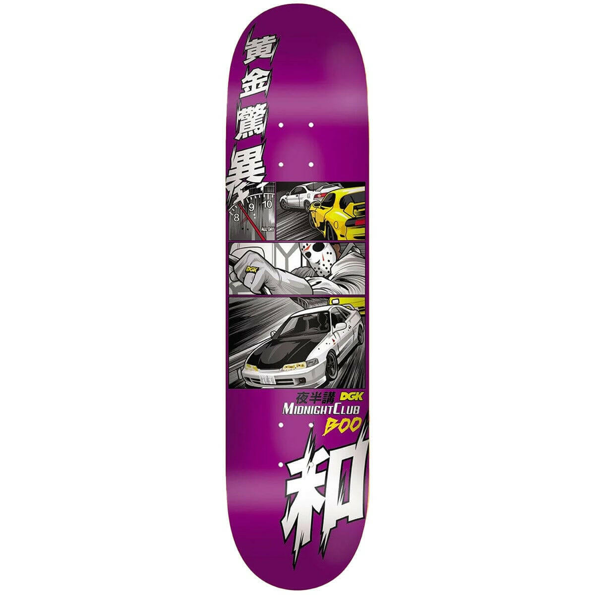 DGK - Boo Johnson Midnight Club 8.5 Skateboard Deck.