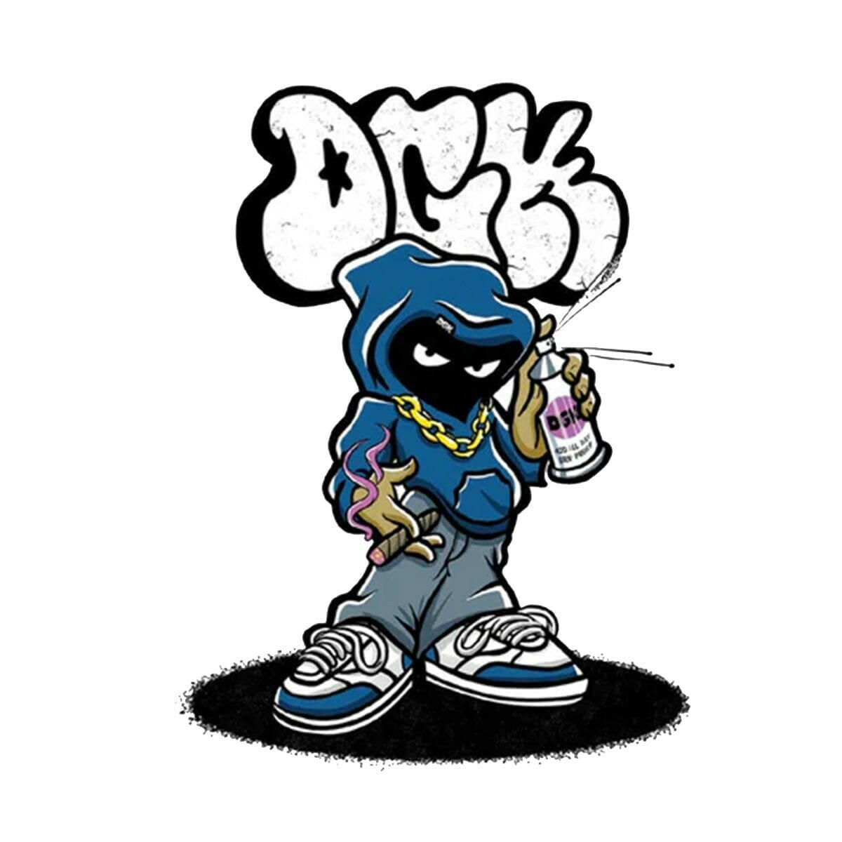 DGK - Menace 4" Sticker.