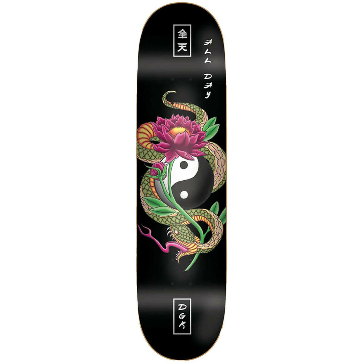 DGK - Viper Black 8.1 Skateboard Deck.