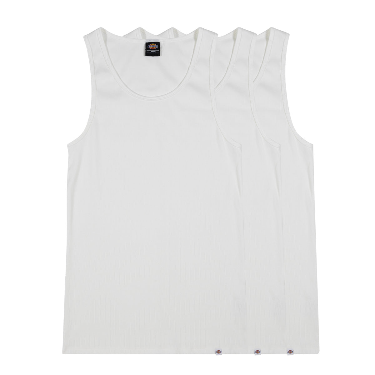 Dickies - Basic Singlet 3 Pack White