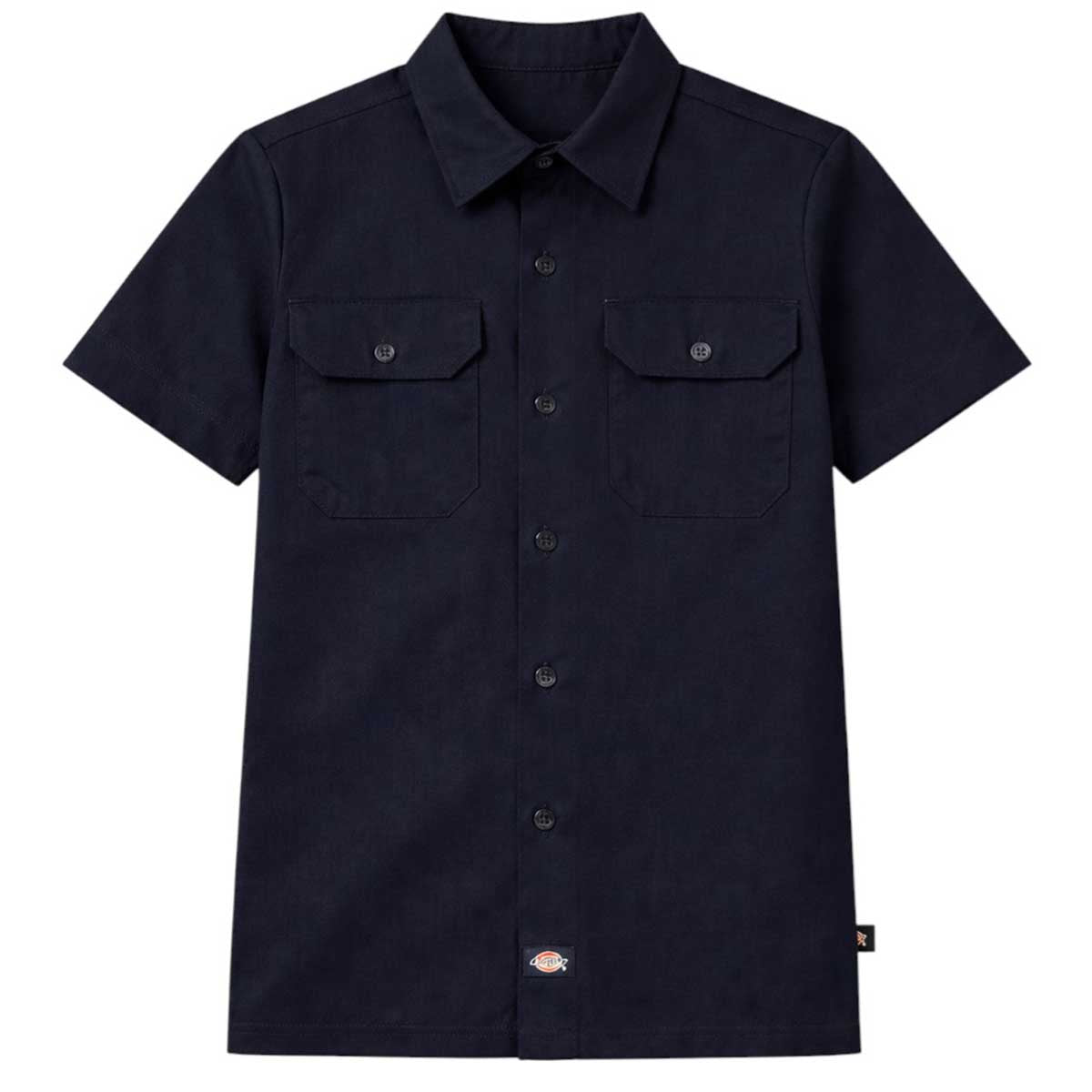 Dickies Youth Work Shirt Dark Navy