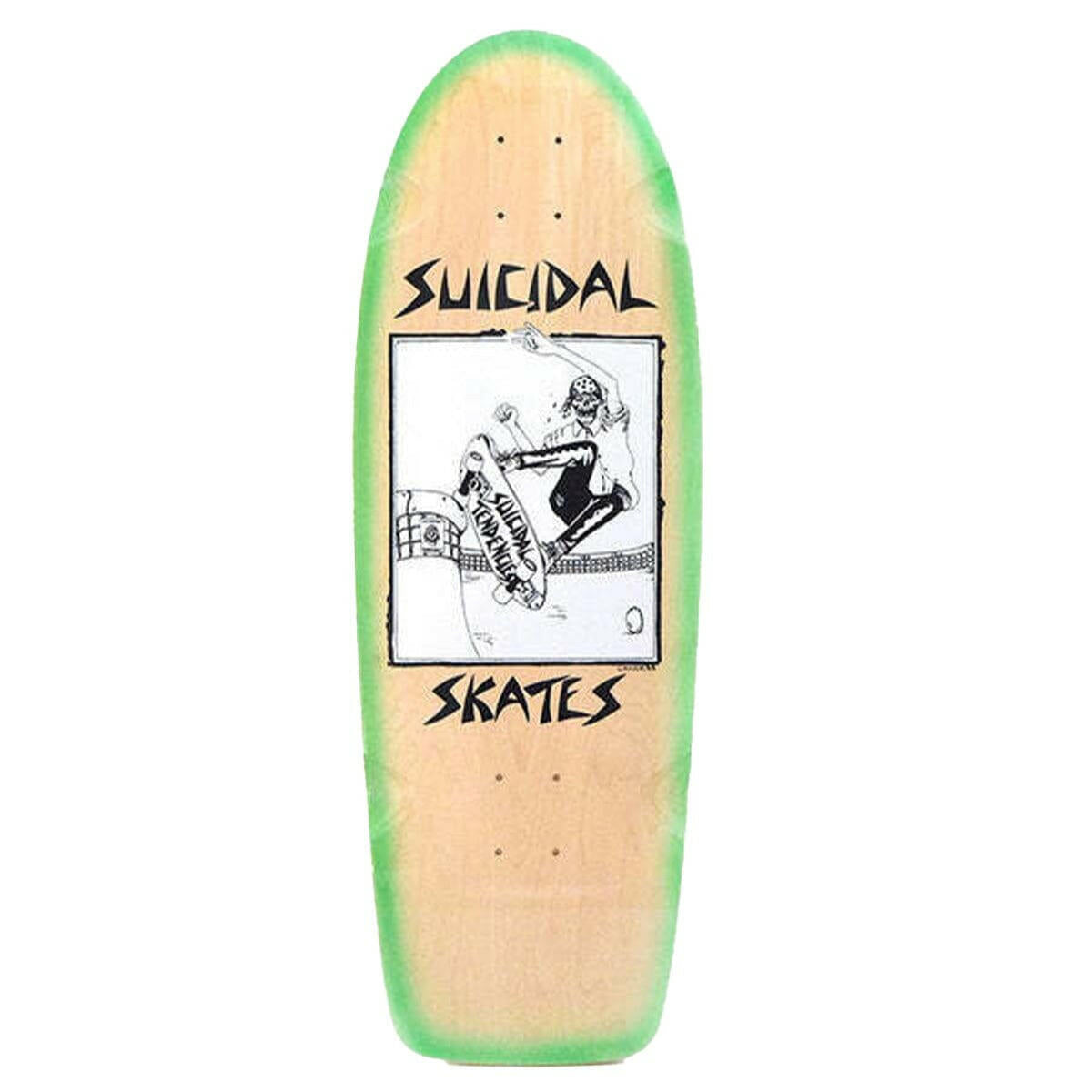 Suicidal Skates - Pool Skater 70's Classic 10.0 Skateboard Deck.