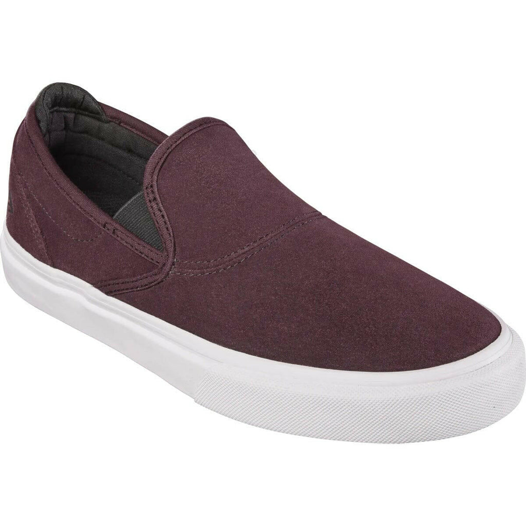 Emerica Wino G6 Slip On Purple Shoes - Durable Skate Shoes