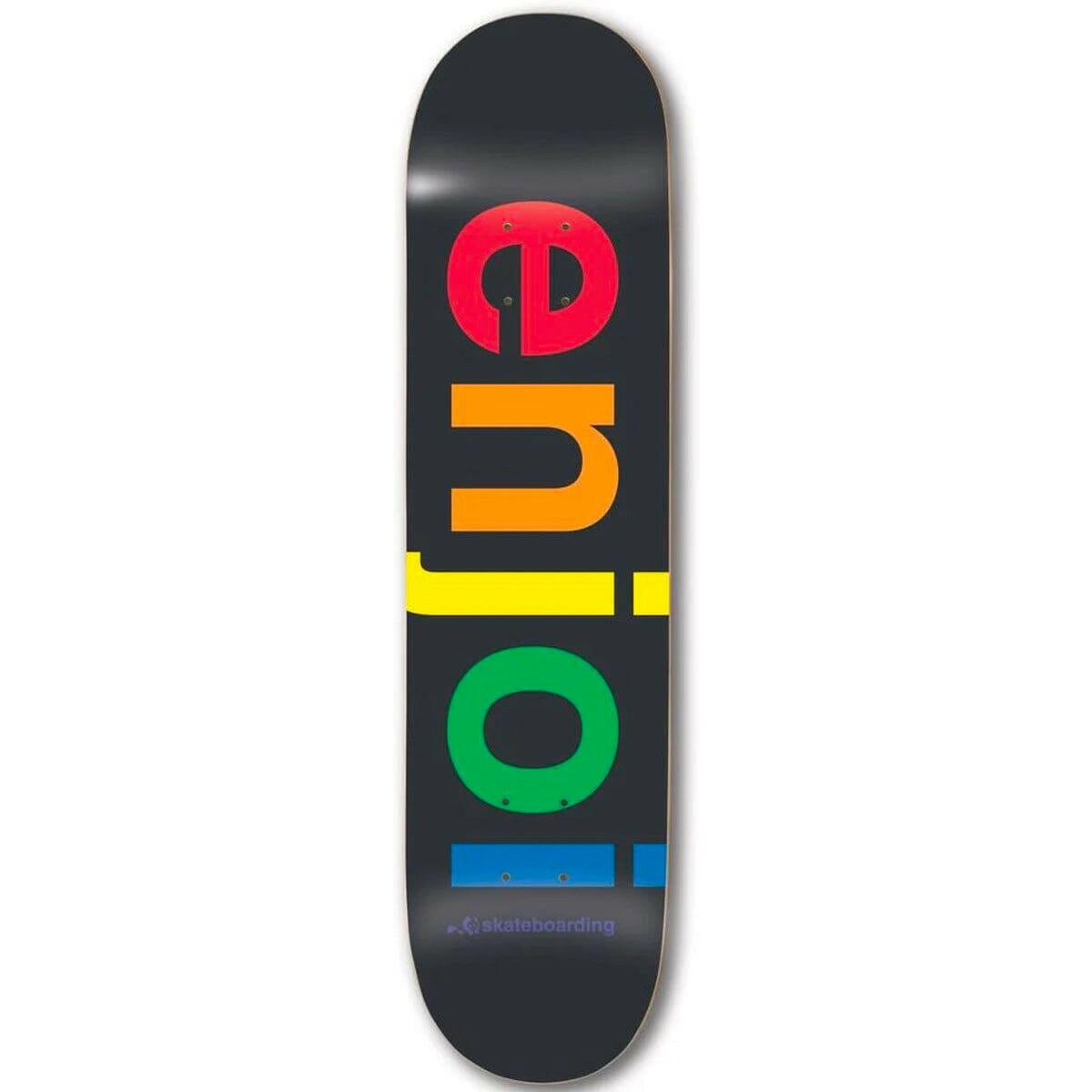 Enjoi Spectrum Black Skateboard Deck.