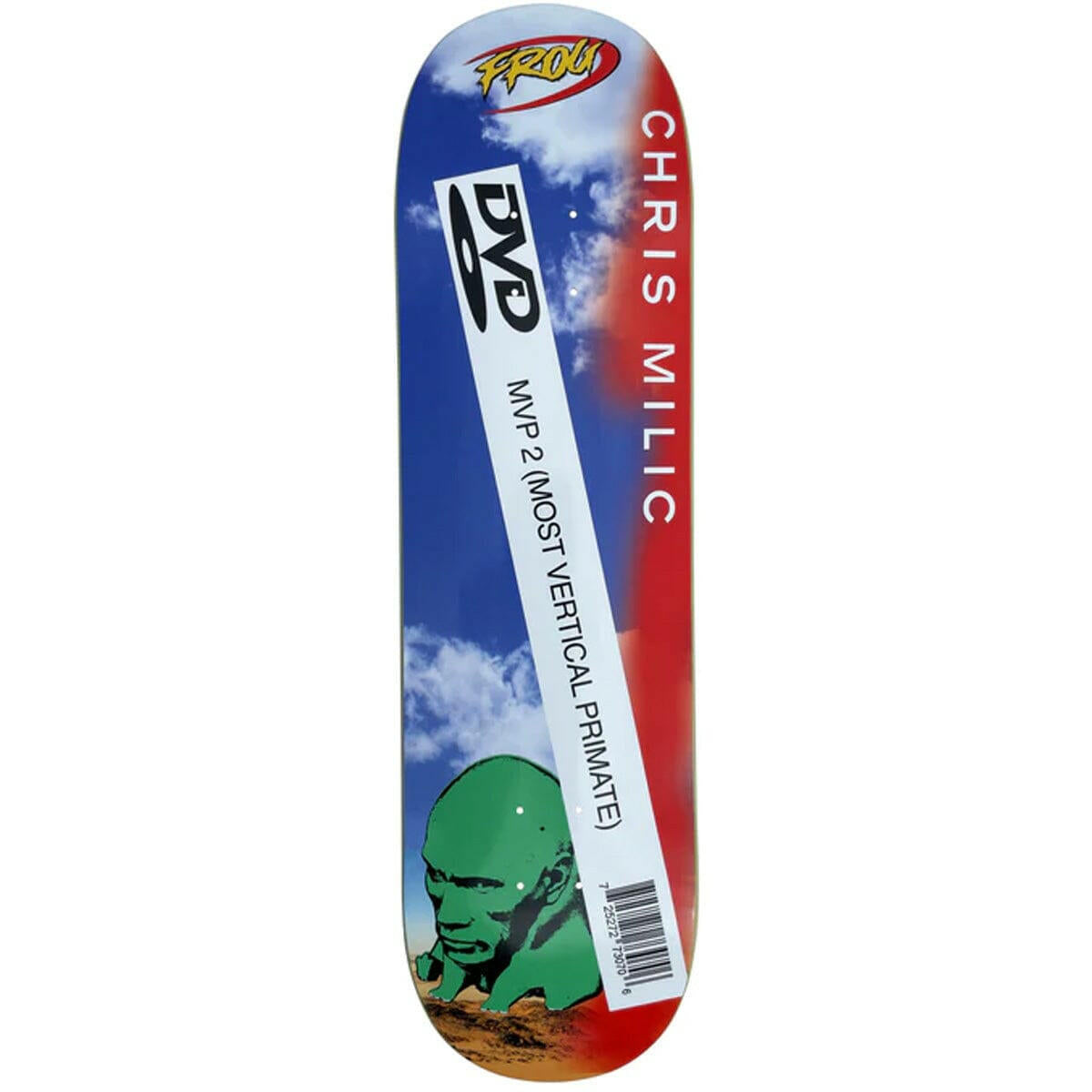 Frog - Chris Milic Dwayne 8.38 Skateboard Deck.