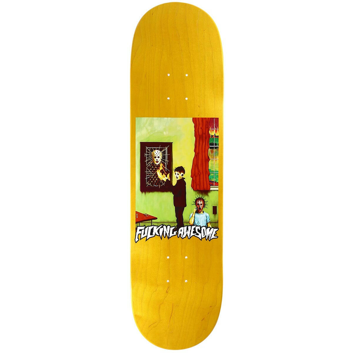Fucking Awesome - Aidan Mackey Painted By Rox 8.44 Skateboard Deck.