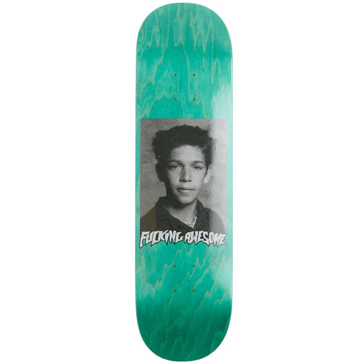 Fucking Awesome - Gonz Class Photo Teal 8.25 Skateboard Deck.