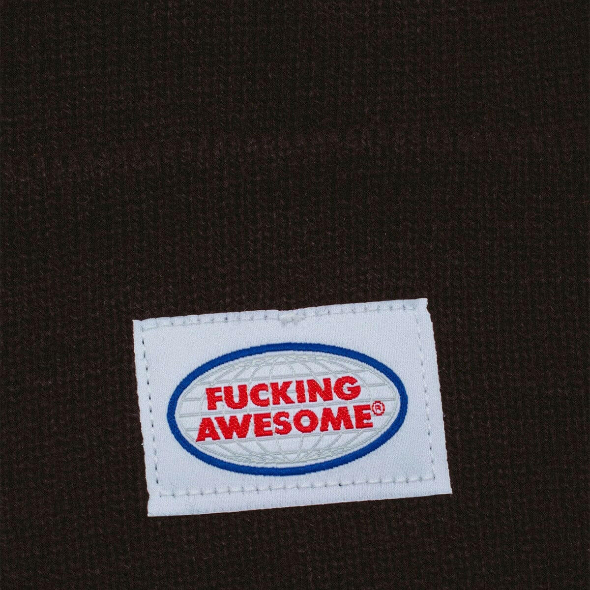 Fucking Awesome - Mechanic Cuff Beanie Black.