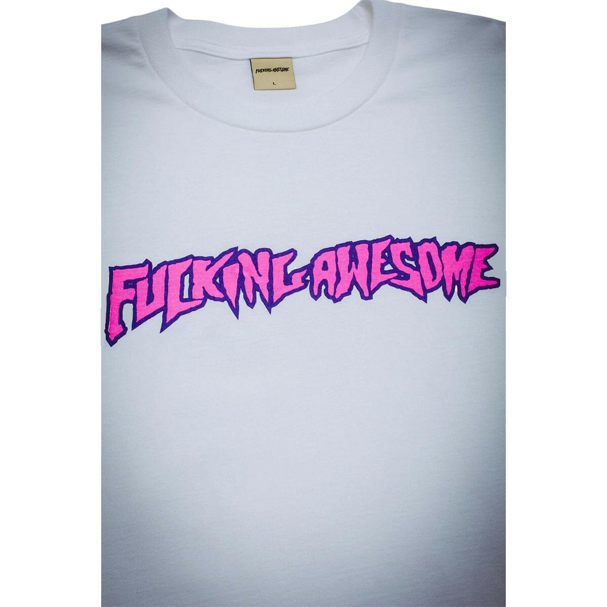 Fucking Awesome - Stamp Logo Tee White.