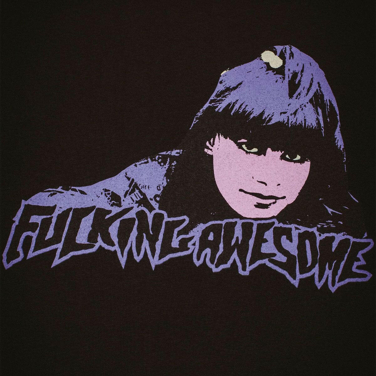 Fucking Awesome - Strawberry Switchblade Tee Black.