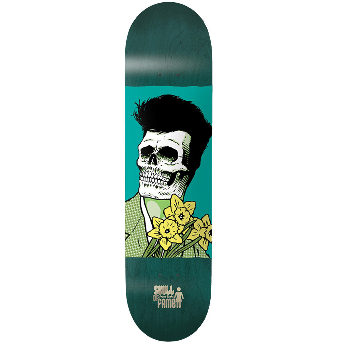 Girl Andrew Brophy Skull Of Fame Skateboard Deck