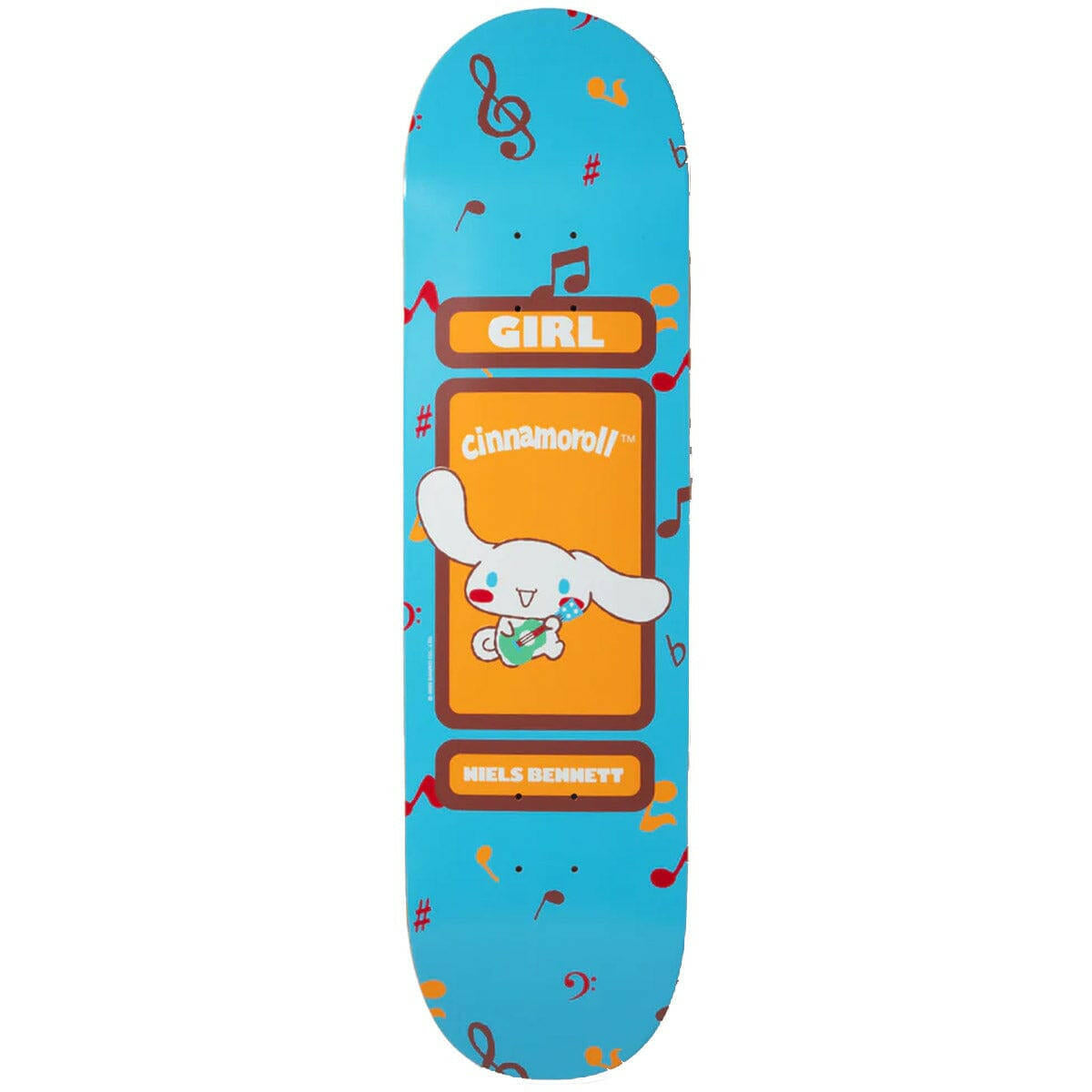 Girl - Niels Bennett Hello Kitty & Friends 8.25 Skateboard Deck.