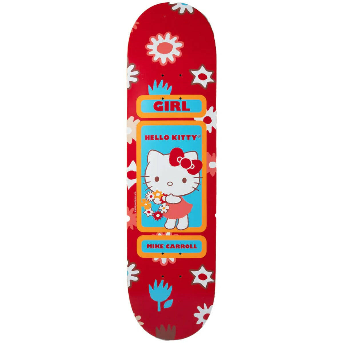 Girl - Mike Carroll Hello Kitty & Friends 8.0 Skateboard Deck.