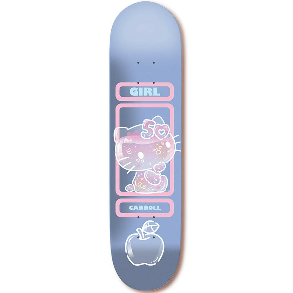 Girl - Mike Carroll Hello Kitty 50th Twin 8.25 Skateboard Deck.