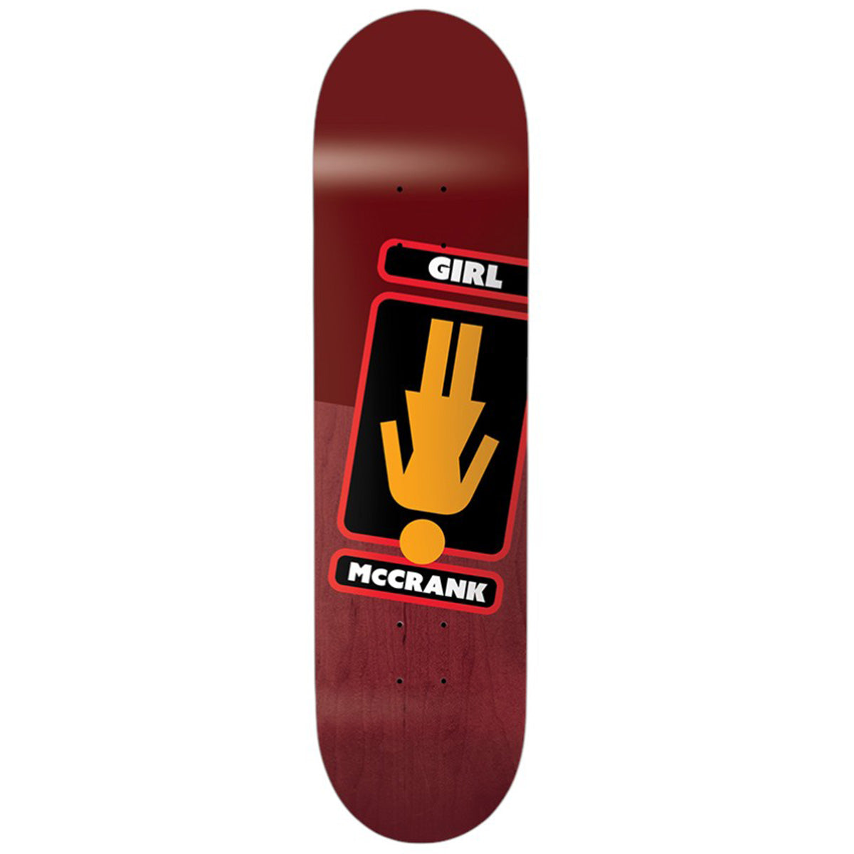 Girl Rick McCrank Oops 8.5 Skateboard Deck